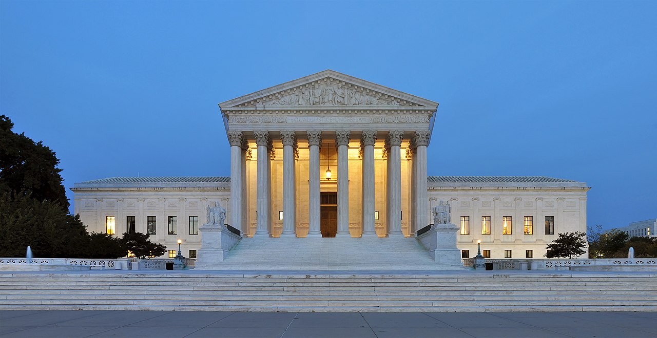 The U.S. Supreme Court Building in Washington, D.C.