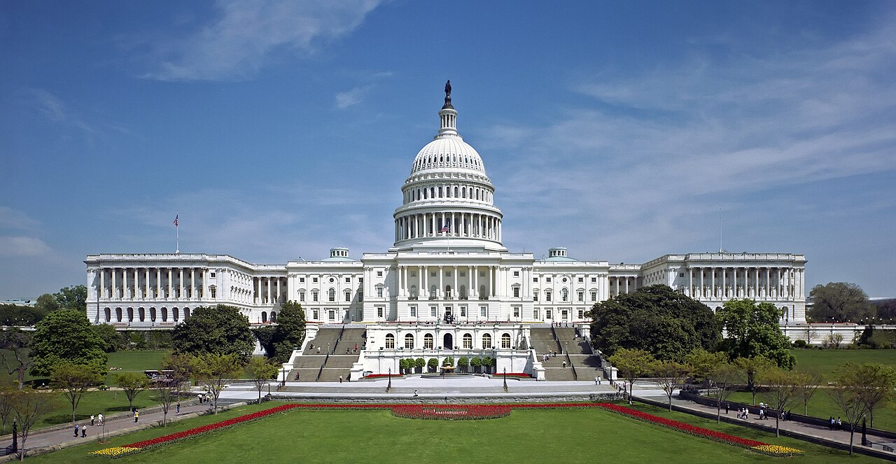 The U.S. Capitol, where control of Congress is at stake in the 2026 midterms.