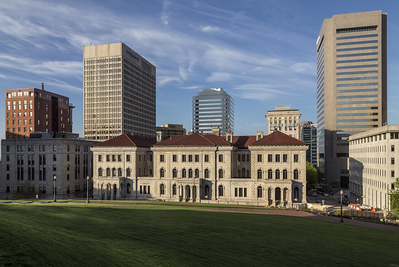 The Lewis F. Powell Jr. U.S. Courthouse in Richmond, Virginia.
