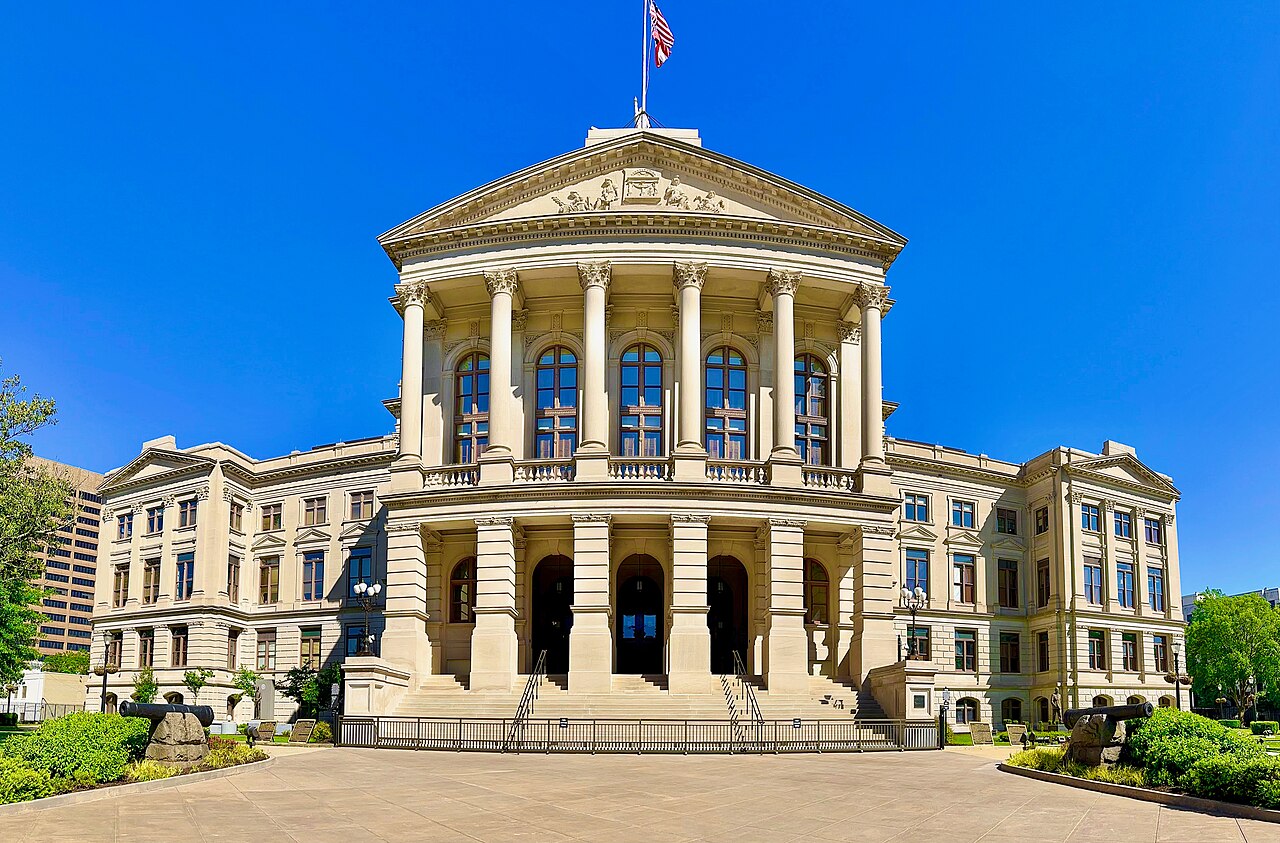 The Georgia State Capitol in Atlanta.