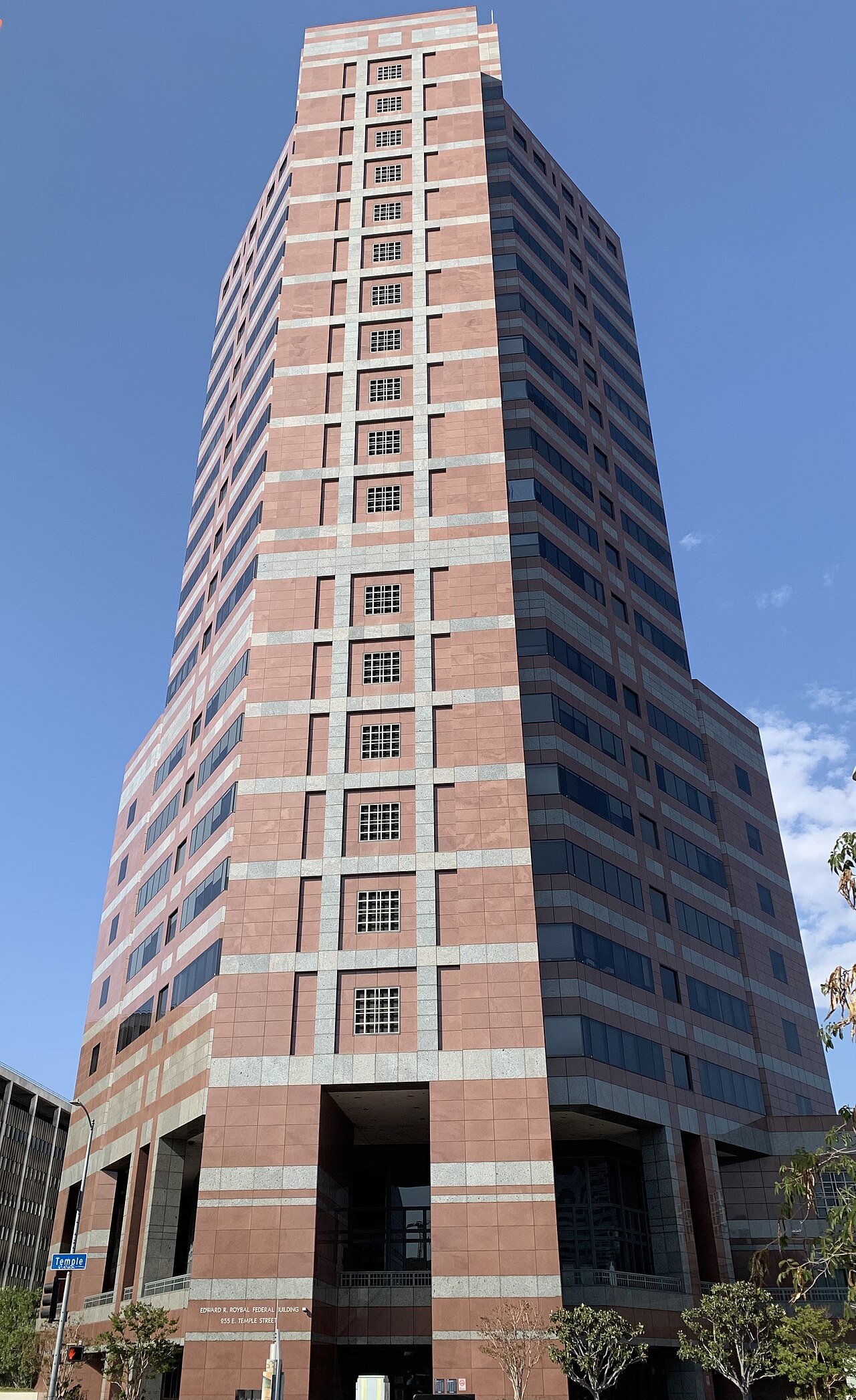 The Edward R. Roybal Federal Building and U.S. Courthouse in Los Angeles.