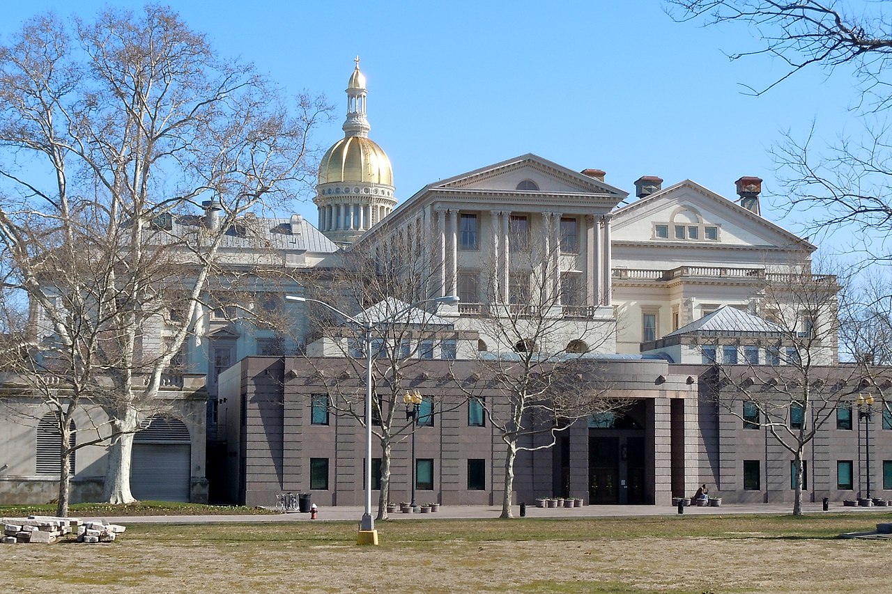 The New Jersey State House in Trenton.
