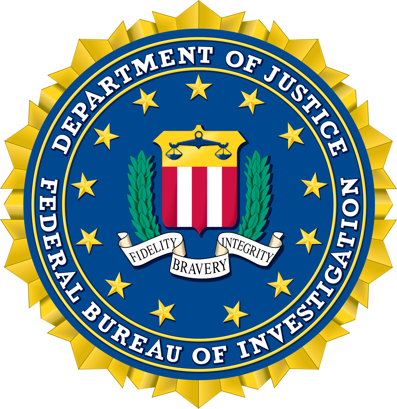 Seal of the Federal Bureau of Investigation.